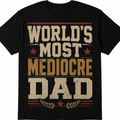 World's Most Mediocre Dad T-Shirt