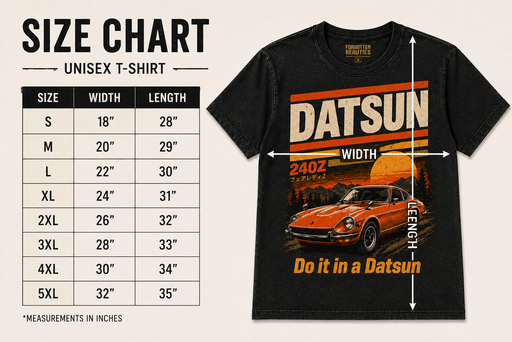 Datsun 240Z — Forgotten Legend T-Shirt