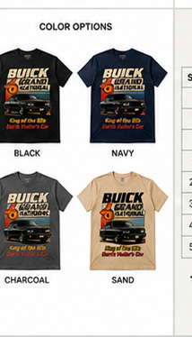 Buick Grand National — King of the 80s T-Shirt